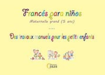 portada Cuaderno de Frances Para Niños de 5 Años (en Español, Francés)
