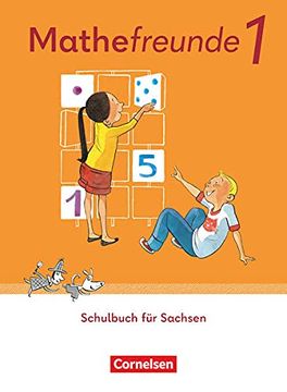 portada Mathefreunde - Ausgabe Sachsen 2022 - 1. Schuljahr: Schülerbuch mit Kartonbeilagen und Das-Kann-Ich-Schon-Heft - mit Buchtaucher-App (in German)