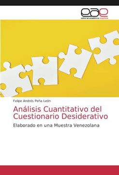 portada Análisis Cuantitativo del Cuestionario Desiderativo: Elaborado en una Muestra Venezolana (in Spanish)