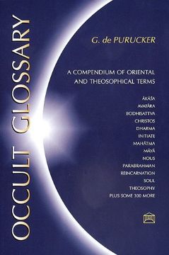 portada Occult Glossary de Gottfried de Purucker(Theosophical University Press)