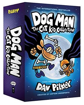 portada Dog Man: The cat kid Collection: From the Creator of Captain Underpants (Dog man #4-6 Boxed Set) (in English)