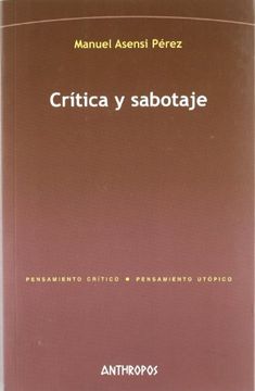 portada Critica y Sabotaje