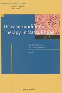portada Disease-Modifying Therapy in Vasculitides (en Inglés)