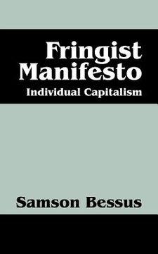 portada fringist manifesto: individual capitalism (in English)