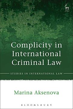 portada Complicity in International Criminal law (Studies in International Law) (in English)