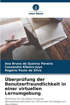 portada Überprüfung der Benutzerfreundlichkeit in einer virtuellen Lernumgebung (in German)