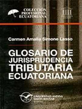 portada Glosario de jurisprudencia tributaria ecuatoriana