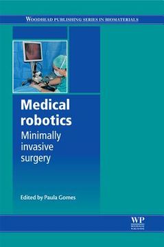 portada medical robotics: minimally invasive surgery (en Inglés)
