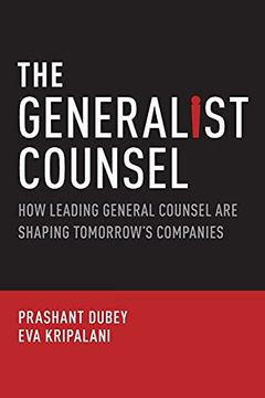portada Generalist Counsel: How Leading General Counsel are Shaping Tomorrow'S Companies (en Inglés)