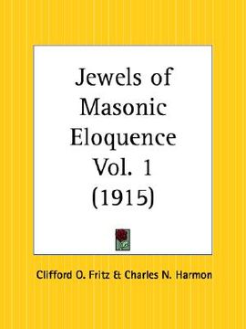 portada jewels of masonic eloquence part 1 (en Inglés)
