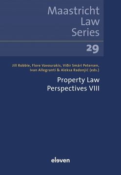 portada Property Law Perspectives VIII (in English)