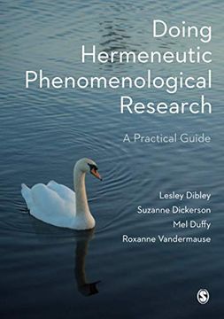 portada Doing Hermeneutic Phenomenological Research: A Practical Guide (en Inglés)