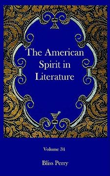 portada the american spirit in literature (en Inglés)