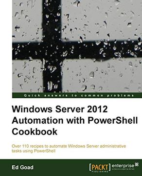 portada Windows Server 2012 Automation With Powershell Cookbook 