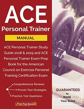portada Ace Personal Trainer Manual: Ace Personal Trainer Study Guide 2018 & 2019 and ace Personal Trainer Exam Prep Book for the American Council on Exercise Personal Training Certification Exam 