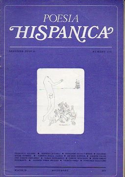 portada revista poesía hispánica. ii época. nº 276.