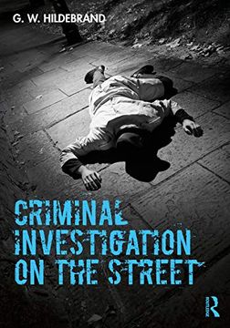 portada Criminal Investigation on the Street (en Inglés)