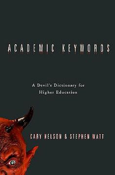 portada academic keywords: a devil's dictionary for higher education (in English)