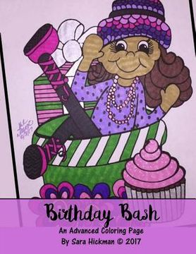 portada Birthday Bash: An Advanced Coloring Book (en Inglés)