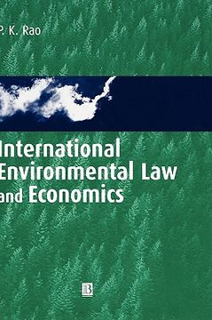 portada international environmental law and economics (en Inglés)