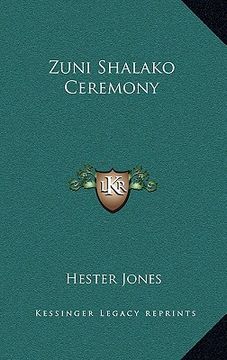 portada zuni shalako ceremony (en Inglés)
