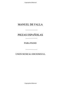 portada Piezas Espanolas: Para piano