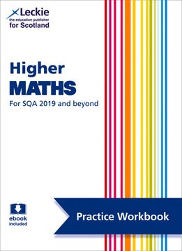 portada Leckie Higher Maths for Sqa and Beyond - Practice Workbook: Practice and Learn Sqa Exam Topics (in English)