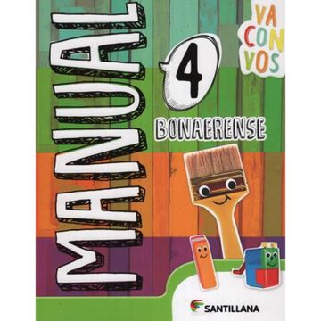 portada Manual 4 Santillana va con vos Bonaerense