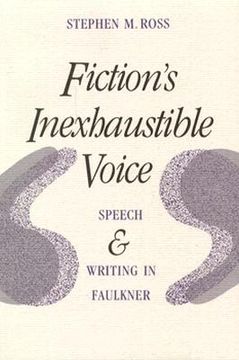 portada fiction's inexhaustible voice (en Inglés)