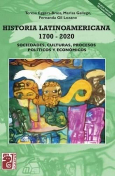 portada Historia Latinoamericana 1700-2020 Sociedades Culturas Procesos Politicos y Economicos (in Spanish)
