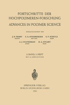 portada advances in polymer science 2/3 (en Alemán)
