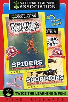 portada Everything You Should Know About: Scorpions and Spiders (en Inglés)