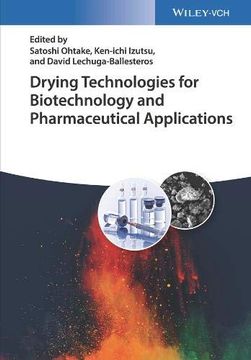portada Drying Technologies for Pharmaceutical Applications (en Inglés)
