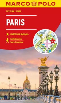 portada Marco Polo Cityplan Paris 1: 12. 000 (en Alemán)