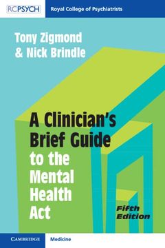 portada A Clinician'S Brief Guide to the Mental Health act (en Inglés)