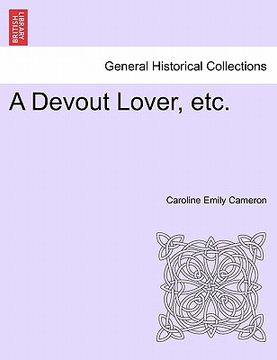 portada a devout lover, etc. (en Inglés)