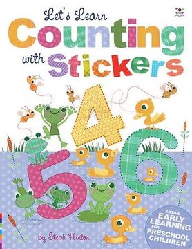 portada Let's Learn Counting with Stickers (Steph Hinton Sticker Books)