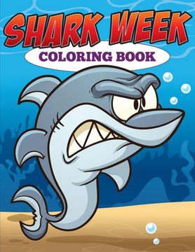 portada Shark Week Coloring Book (in English)