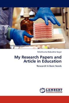 portada my research papers and article in education