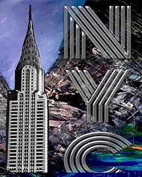 portada Iconic Chrysler Building new York City sir Michael Huhn Artist Drawing Writing Journal (en Inglés)