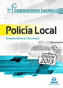 portada Policia Local. Temario General Volumen i