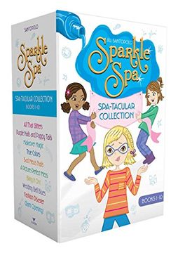 portada Sparkle Spa Spa-tacular Collection Books 1-10: All That Glitters; Purple Nails and Puppy Tails; Makeover Magic; True Colors; Bad News Nails; A ... Bell Blues; Fashion Disaster; Glam Opening!