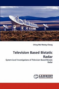 portada television based bistatic radar (en Inglés)