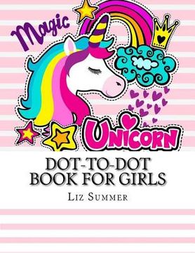 portada Dot-to-Dot Book For Girls (en Inglés)