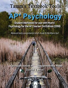 portada Ap* Psychology Student Workbook for use With Myers'Psychology for the ap Course+ 3rd Edition (2018): Relevant Daily Assignments Tailor-Made to the Myers Text: 36 (Tamm'S Textbook Tools) (en Inglés)
