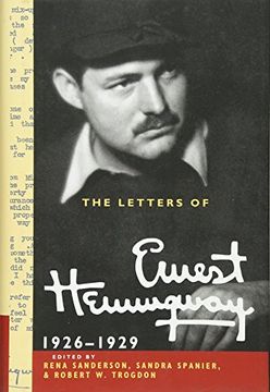 portada The Letters of Ernest Hemingway: Volume 3, 1926-1929 (The Cambridge Edition of the Letters of Ernest Hemingway) (en Inglés)