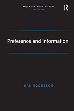portada Preference and Information (en Inglés)