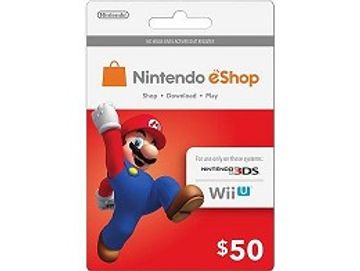 Tarjeta Prepago Nintendo eShop US$50 (DIGITAL) comprar en tu tienda online  Buscalibre Chile