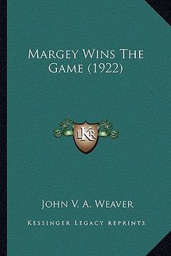 portada margey wins the game (1922) (en Inglés)