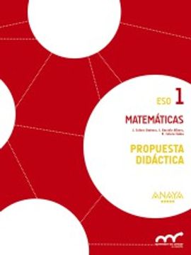 portada Matemáticas 1. Propuesta Didáctica.
